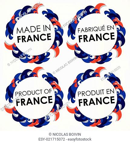 Made in France Badges