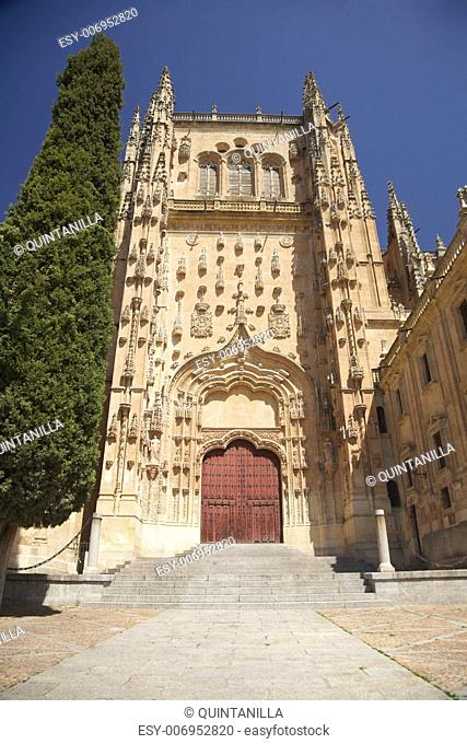 view of Salamanca city in Castilla Spain Europe