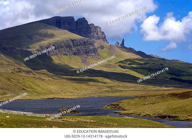 Across Loch Fada Towards The Storr Rock, Trotternish, Isle Of Skye
