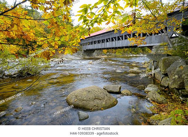 USA, United States, America, New Hampshire, Conway, North America, New England, East Coast, Carroll County, Indian Summer, autumn, White Mountains, Kancamagus