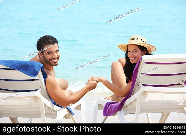 man and woman doing honeymoon in cuba