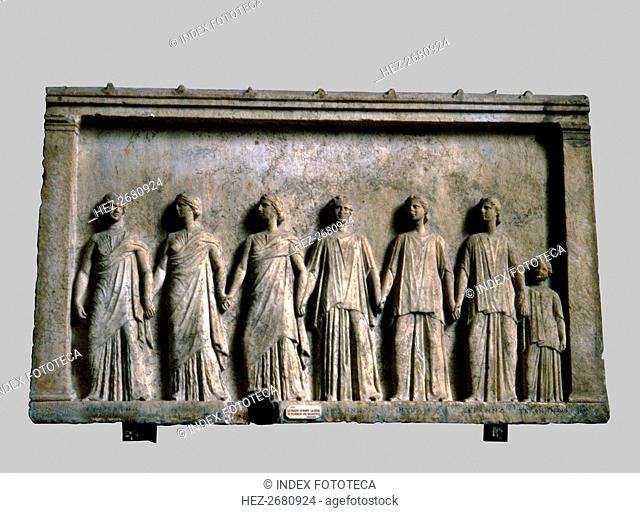 Bas-relief with the Graces, the Nymphs and the City