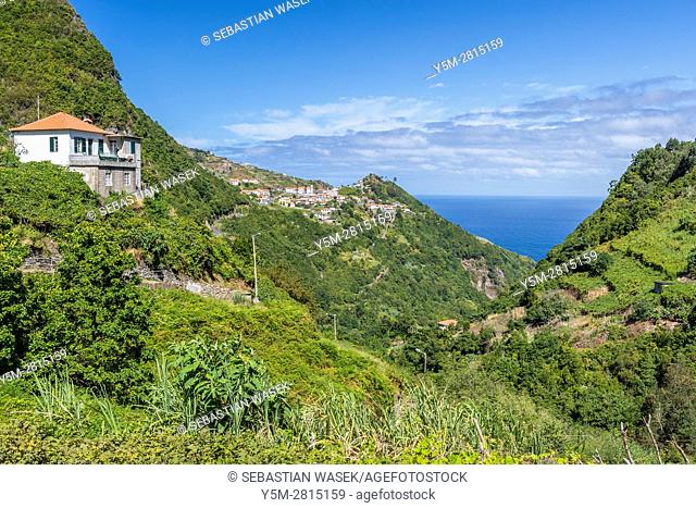Landscape near Boaventura, Madeira, Portugal