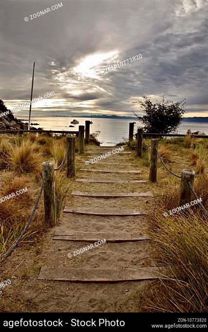 Golden Sand Beach New Zealand Abel Tasman National Park