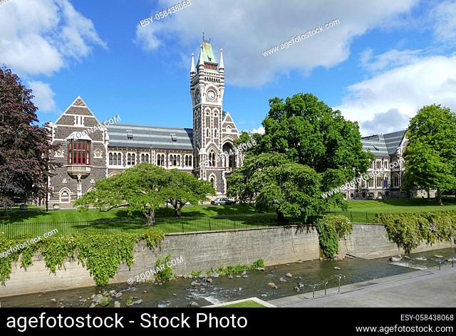 The University of Otago located in Dunedin, a city at the South Island of New Zealand