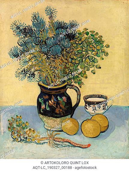 Vincent van Gogh: Still Life (Nature morte), Vincent van Gogh, May 1888, Oil on canvas, Van Gogh often called his still life paintings 'color studies