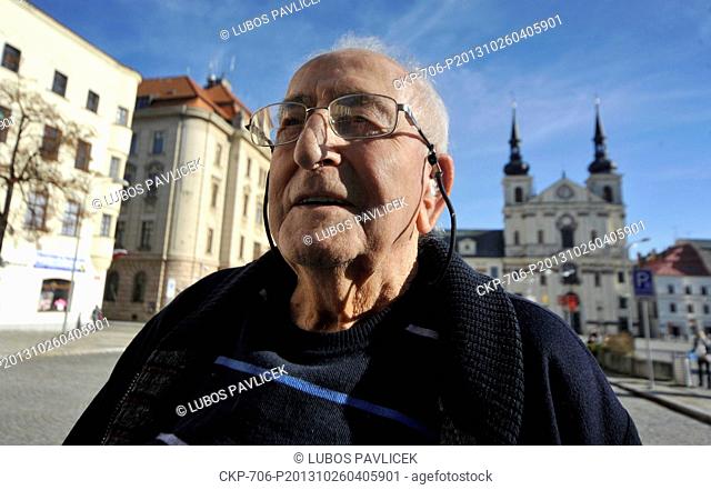 Dov Strauss, 89, a Czech Jew born in Jihlava and living in Israel who survived WWII in Denmark as a child, wanted to participate in the early general election...