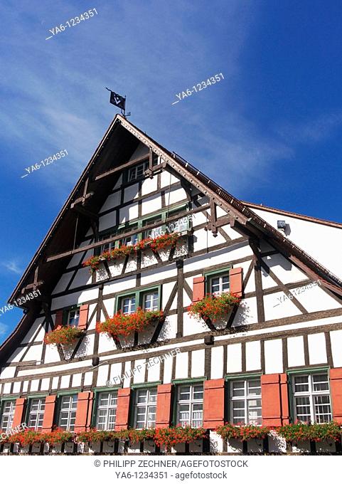Half-timbered house in Ravensburg, Germany