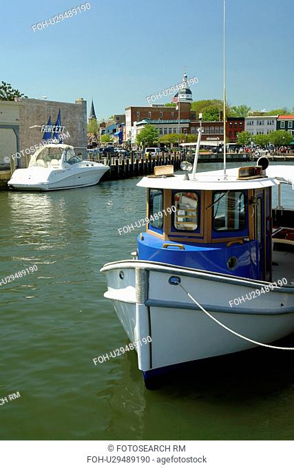 Annapolis, MD, Maryland, Chesapeake Bay, City Dock, Waterfront