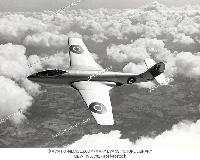 Hawker P.1040 Flying over Cloud and Fields, As Flown by Test-Pilot Captain Eric Melrose 'Winkle' Brown, Cbe, Dsc, Afc, Fraes