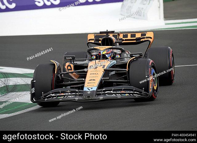 03/18/2023, Jeddah Corniche Circuit, Jeddah, Formula 1 Saudi Arabian Grand Prix, in the picture Oscar Piastri (AUS), McLaren F1 Team