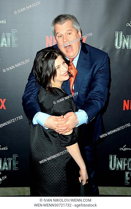 'Lemony Snicket's A Series Of Unfortunate Events' Screening at AMC Lincoln Square Theater - Red Carpet Arrivals Featuring: Daniel Handler Where: New York