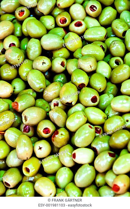 Green Filled Olives