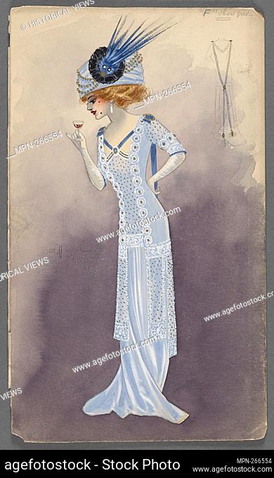 F Showgirl. Burnside, R. H. (Robert Hubberthorne), 1873-1952 (Collector) Barnes, Will R., -1939 (Costume designer). R. H