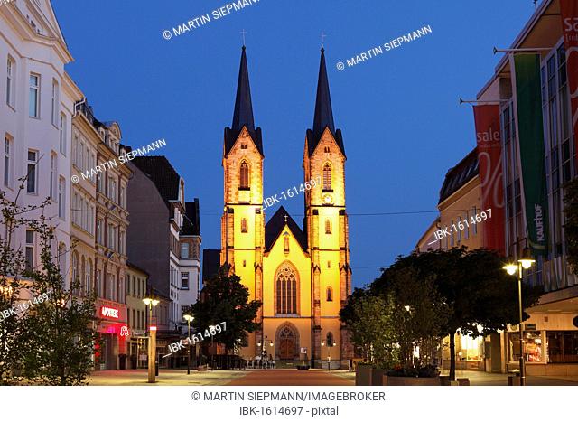 Lorenzkirche church, Hof, Upper Franconia, Franconia, Bavaria, Germany, Europe