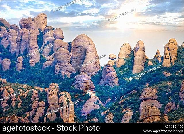 Spain, , catalunya, Montserrat Mountain
