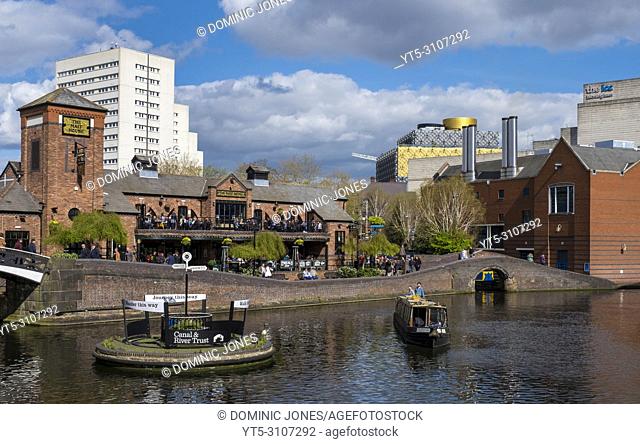 Brindley Place, Birmingham, England, Europe