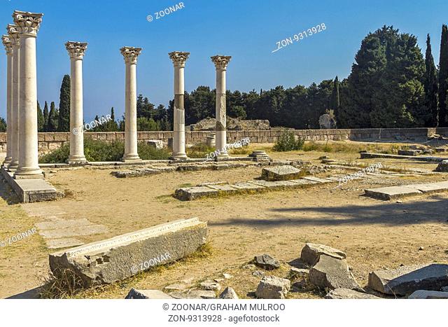 Corinthian Temple of Apollo Asklepion Kos Greece