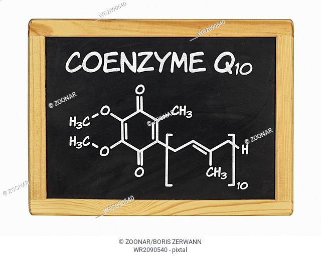 chemical formula of coenzyme q10