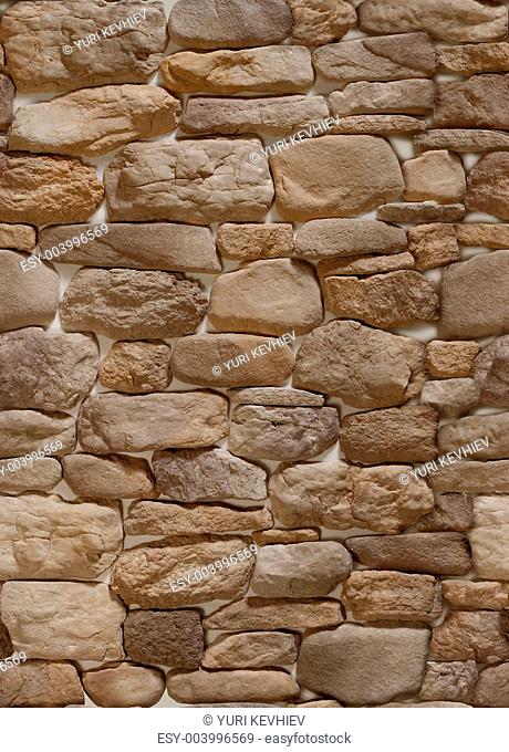 Structure of a stone wall