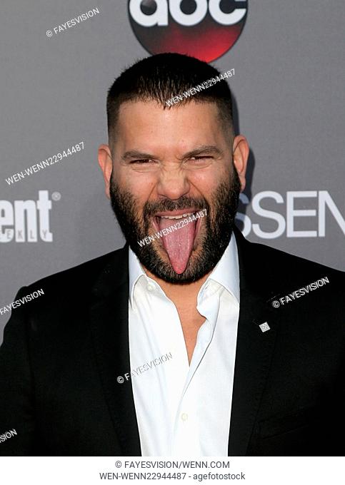 ABC's TGIT premiere event - Arrivals Featuring: Guillermo Diaz Where: Los Angeles, California, United States When: 26 Sep 2015 Credit: FayesVision/WENN