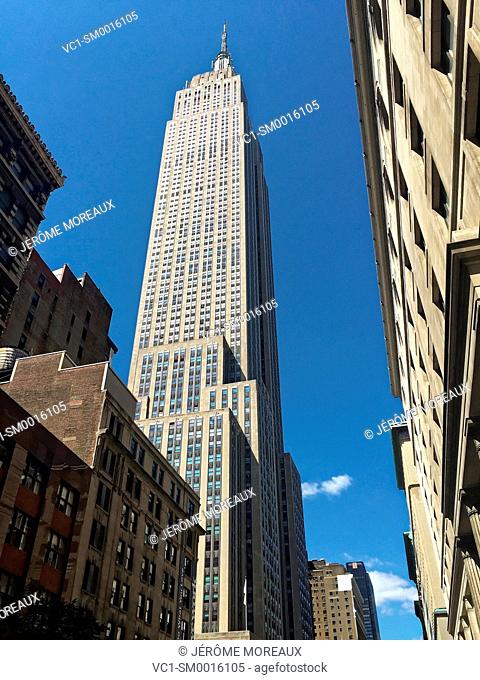 Empire State Building, Manhattan, New York, New York City, United States, USA