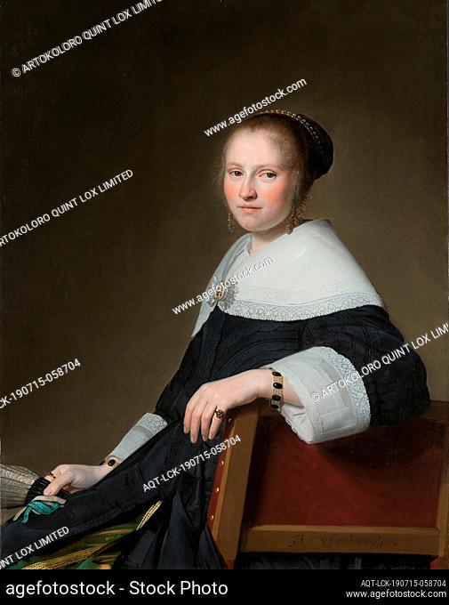 Portrait of Maria van Strijp Maria van Strijp (1627-1707), wife of Eduard Wallis, Portrait of Maria van Strijp (1627-1707), wife of Eduard Wallis