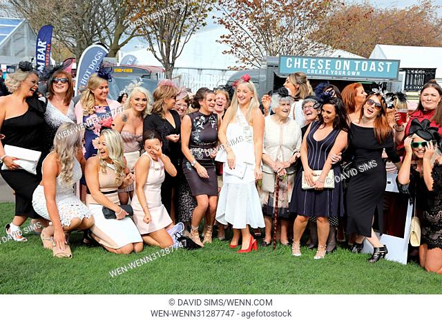 Aintree 2017: Randox Health Grand National Festival Ladies Day - Day 2 Featuring: Atmosphere Where: Liverpool, United Kingdom When: 07 Apr 2017 Credit: David...