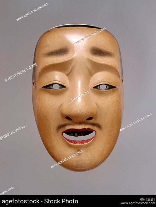 Chujo Mask for a Noh Drama. Artist: Genkyu Michinaga (Japanese, active second half of the 17th century); Period: Edo period (1615-1868); Date: 18th century;...