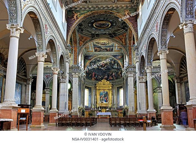 Church Santa Maria in Vado, Ferrara, UNESCO World Heritage Site, Emilia-Romagna, Italy