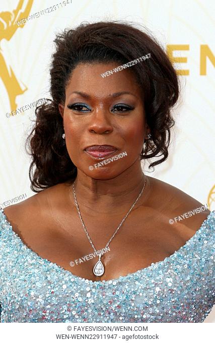 67th Annual Emmy Awards at Microsoft Theatre Featuring: Lorraine Toussaint Where: Los Angeles, California, United States When: 20 Sep 2015 Credit:...