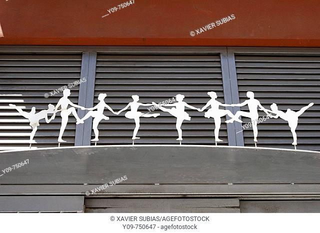 Eulalia Blasi dance academy, Barcelona. Catalonia, Spain