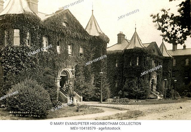 Bermondsey Military Hospital operated during the First World War on the premises of the St Olave's Union workhouse at Ladywell, near Lewisham