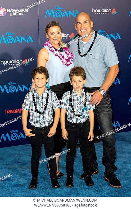 Tito Ortiz attending the premiere of Disney's 'Moana, ' during AFI FEST 2016 presented by Audi, held at the El Capitan Theatre in Hollywood, California