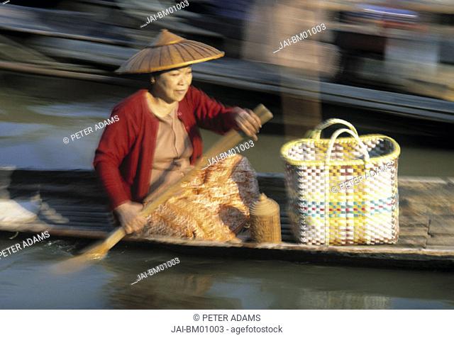 Floating market, Lake Inle, Burma