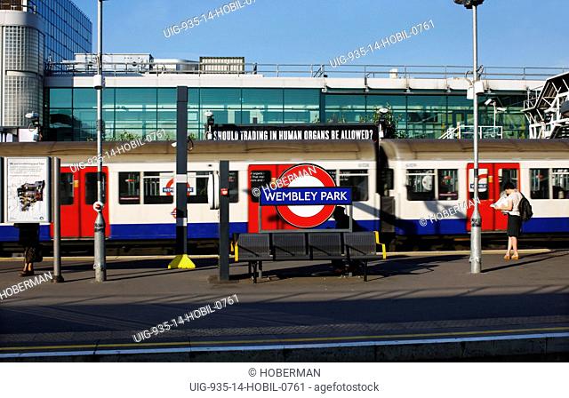 Wembley Park Tube Station, London