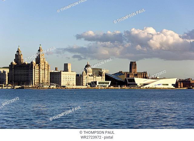 Liverpool, Three Graces, Liver Building, Port of Liverpool Building, Port Authority Building, Cunard Building, Museum of Liverpool, museum, UNESCO