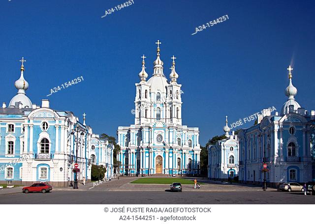 Rusia , San Petersburg City, Smolny Monastery