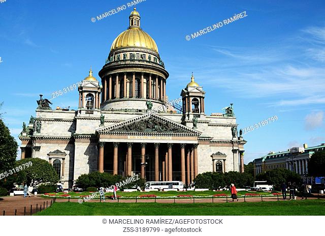Saint Isaac's Cathedral or Isaakievskiy Sobor is the largest Russian Orthodox cathedral and the fourth largest cathedral in the world