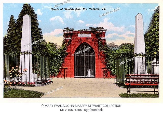 George Washington's Tomb - Mount Vernon, Virginia