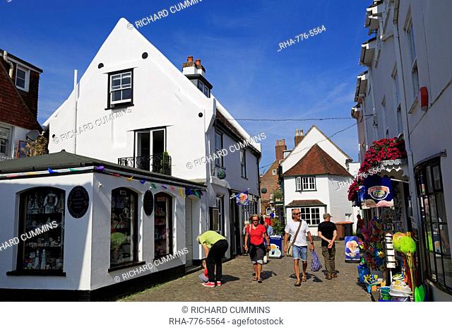 Quay Street, Lymington Town, Hampshire, England, United Kingdom, Europe