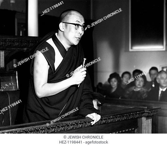 Dalai Lama, the 14th Dalai Lama of Tibet, 1973
