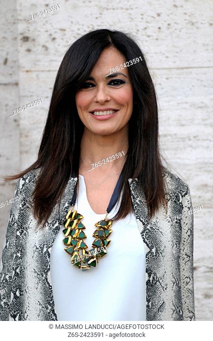 Maria Grazia Cucinotta ; cucinotta ;actress ; celebrities; 2015; rome; italy; event; photocall; nomi e cognomi