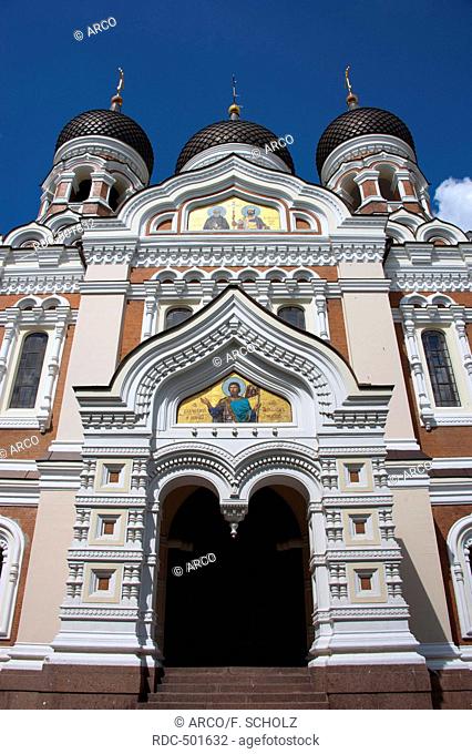 Alexander Nevski Cathedral, Tallinn, Estonia, Baltic states, Europe / Alexander Newski Cathedral, russian orthodox, Toompea hill