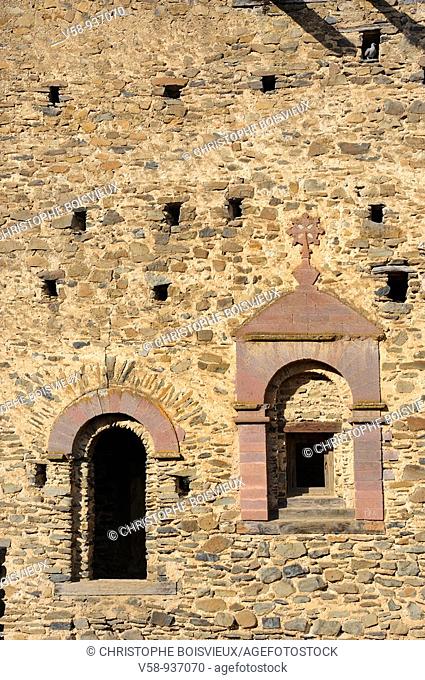 Kuskuam castle built in 1730 for empress Mentewab. Gonder. Ethiopia