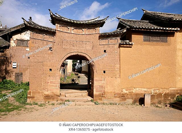 Gateway, Shaxi, Jianchuan County, Yunnan, China