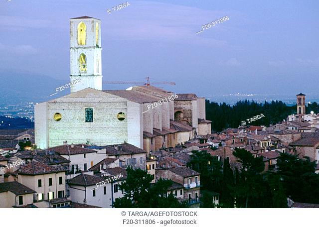 Church of Saint Domenico. Perugia. Umbria. Italy
