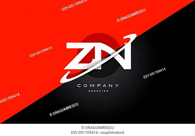 zx z x red black white technology swoosh alphabet company letter 