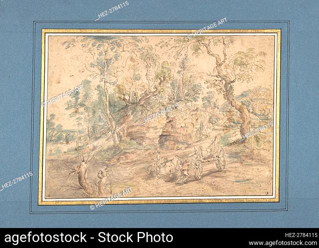 The Wagonner (after Peter Paul Rubens), 1620 (?). Creator: Lodewijk de Vadder