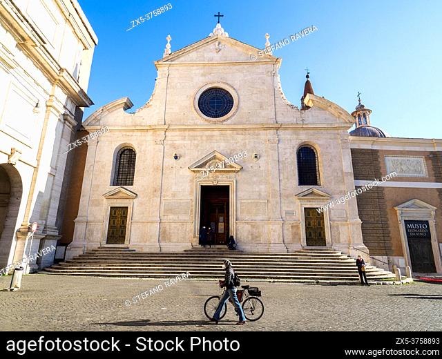 Santa Maria del Popolo church - Rome, Italy